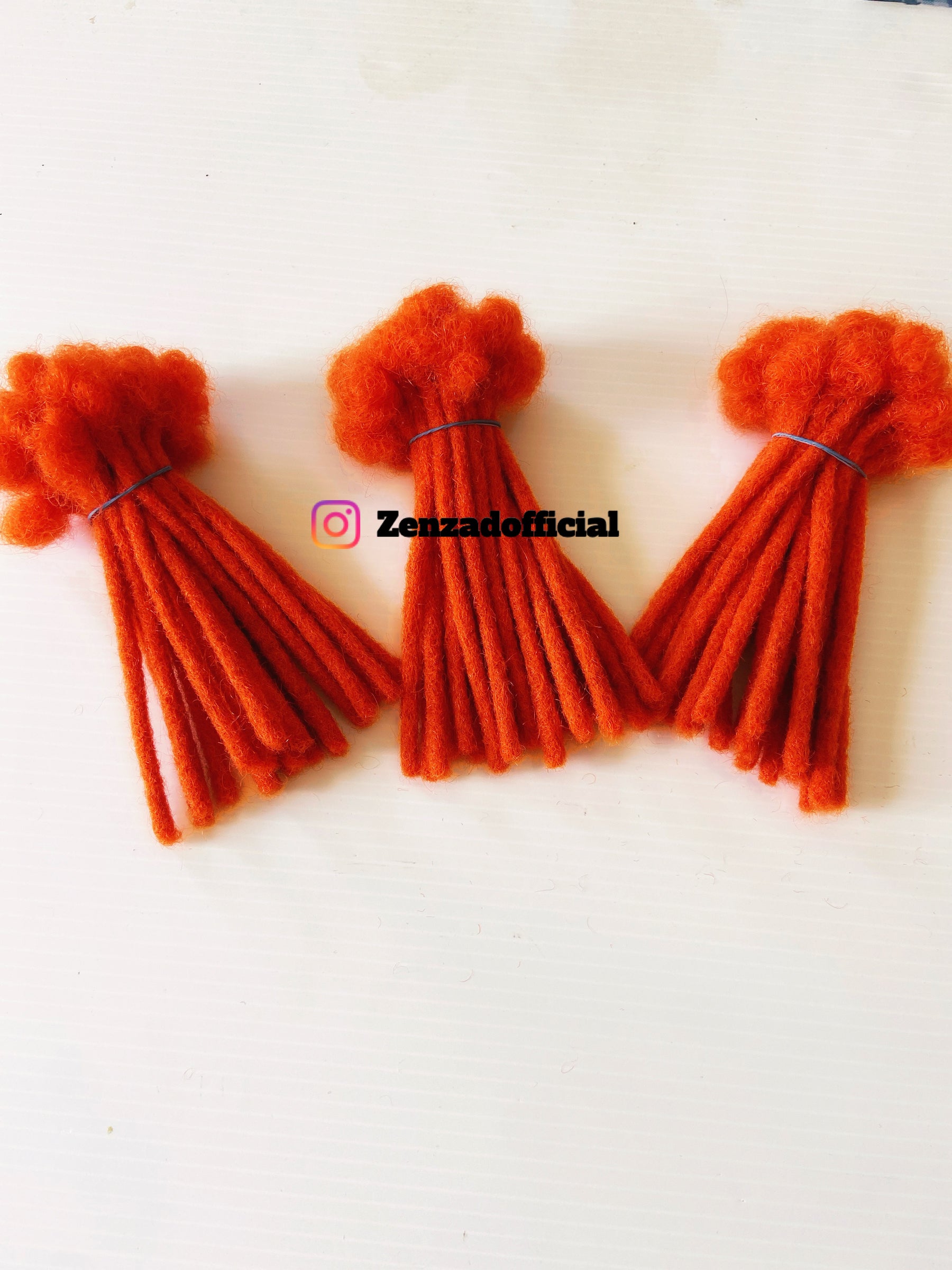 Dreads extension hair 6inch