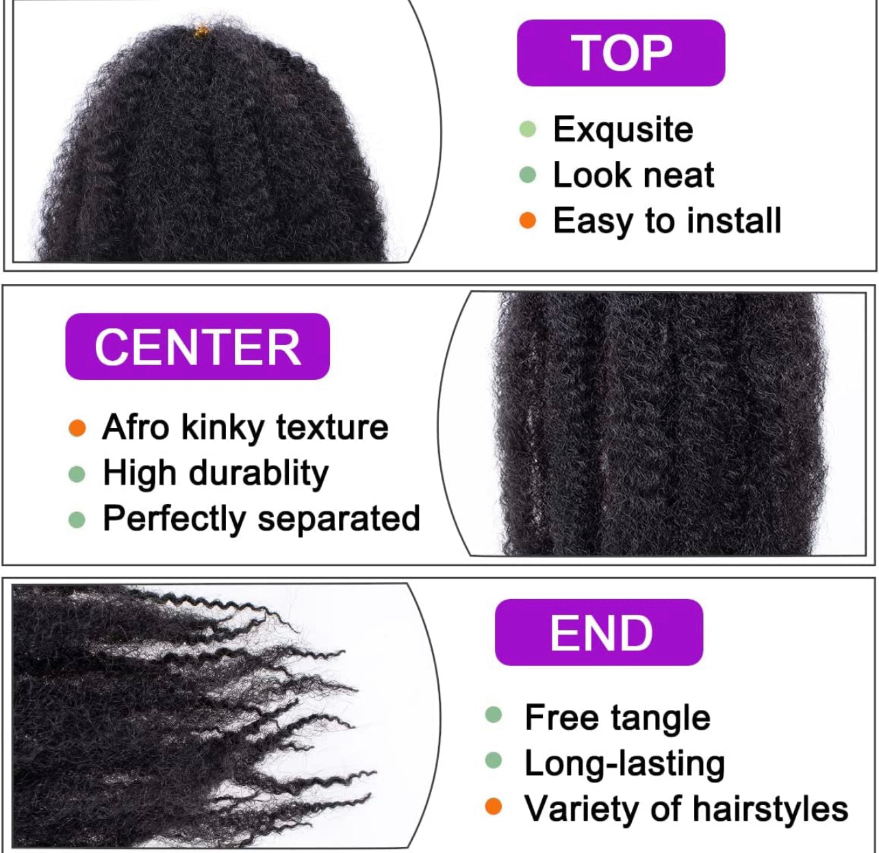 PureLocks”. Natural twist