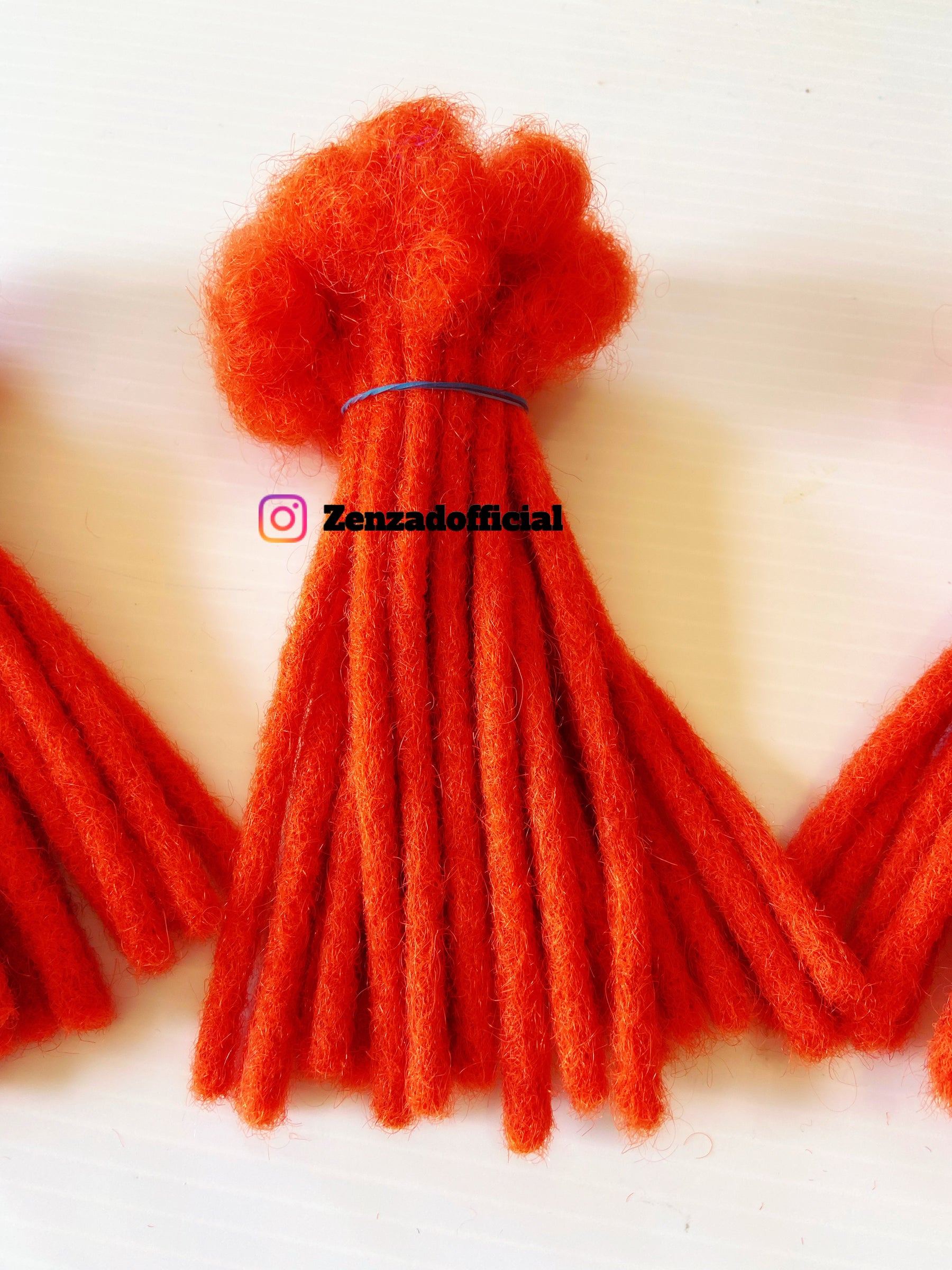 Dreads extension hair 6inch