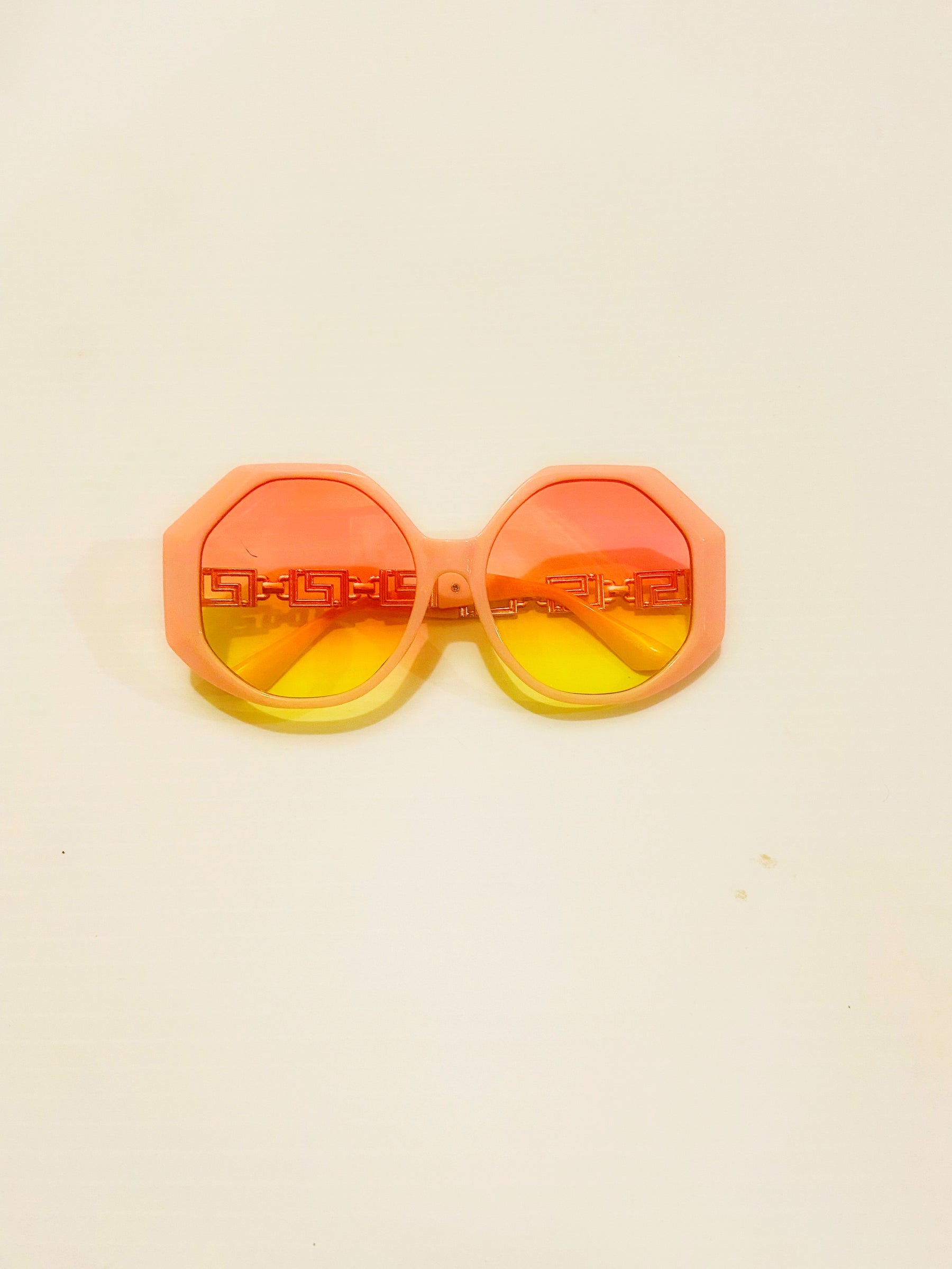 Pink gal eyeglass
