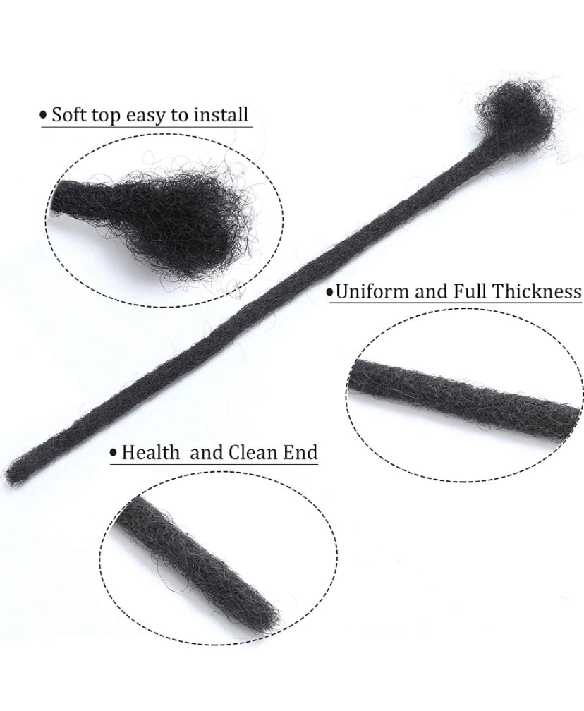 Dreadlocks extension 10 inch