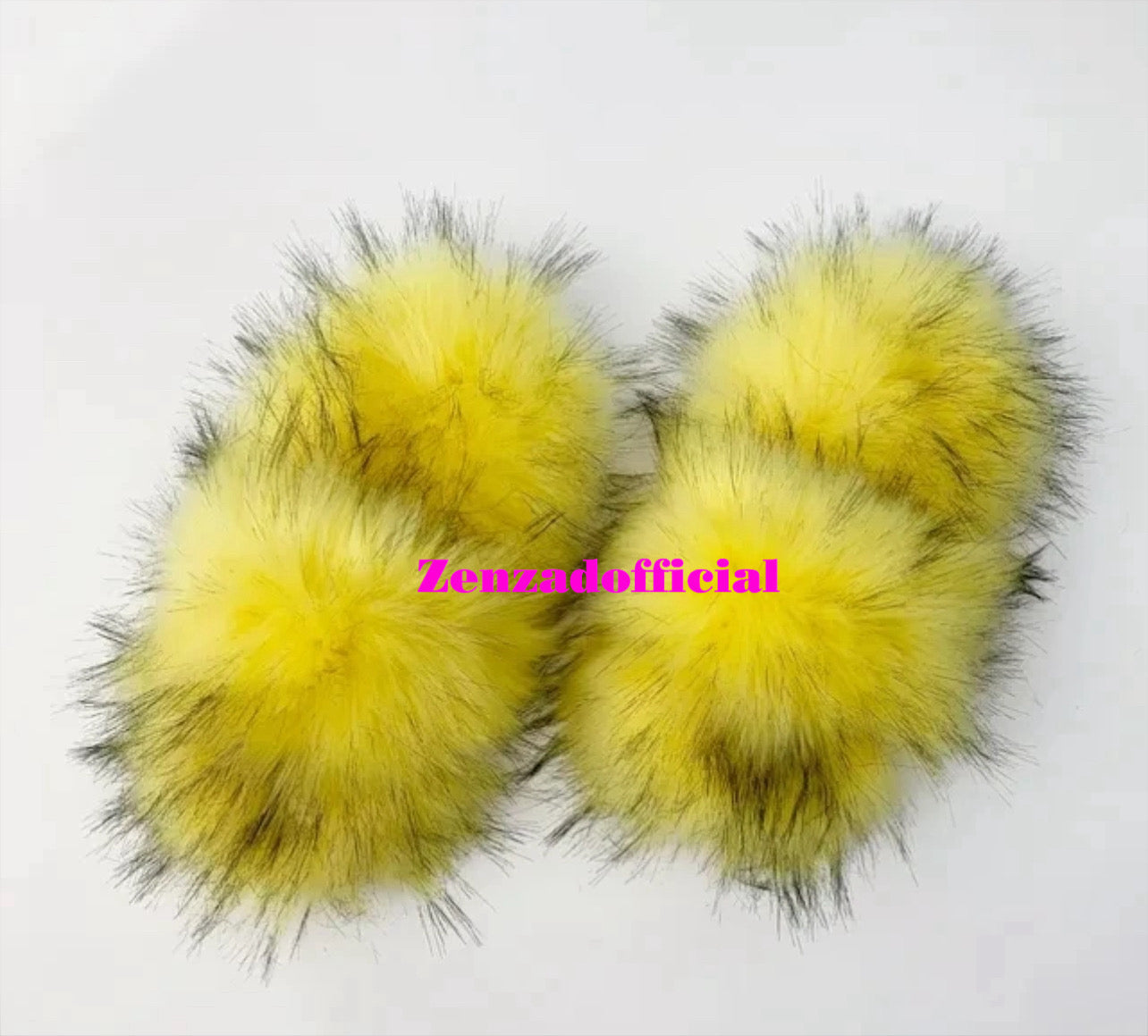 Tap fluffy slippers
