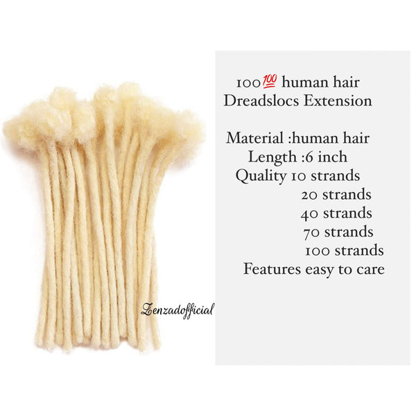 Dreads extension 613 /10 strands