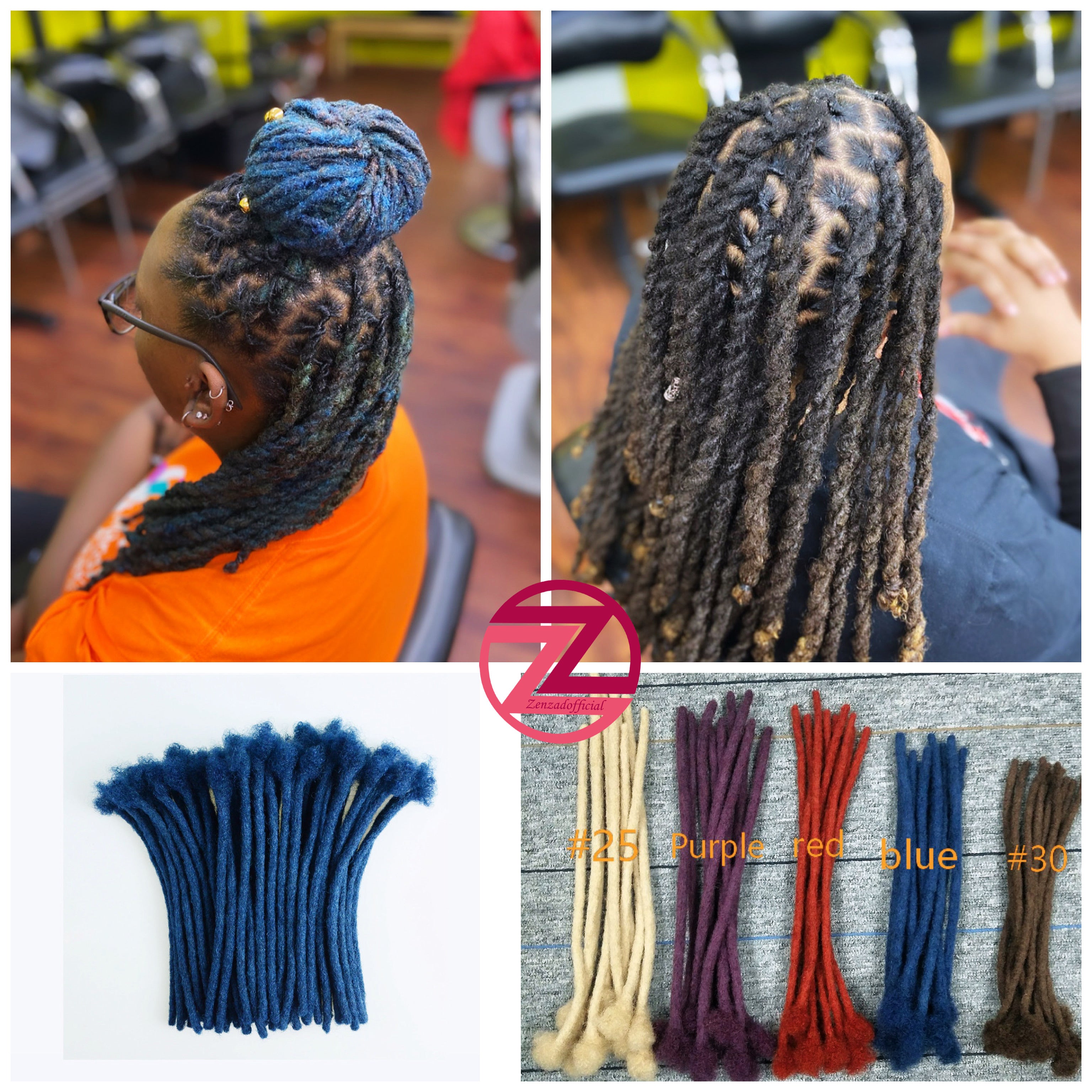 dreads extension 70 strands