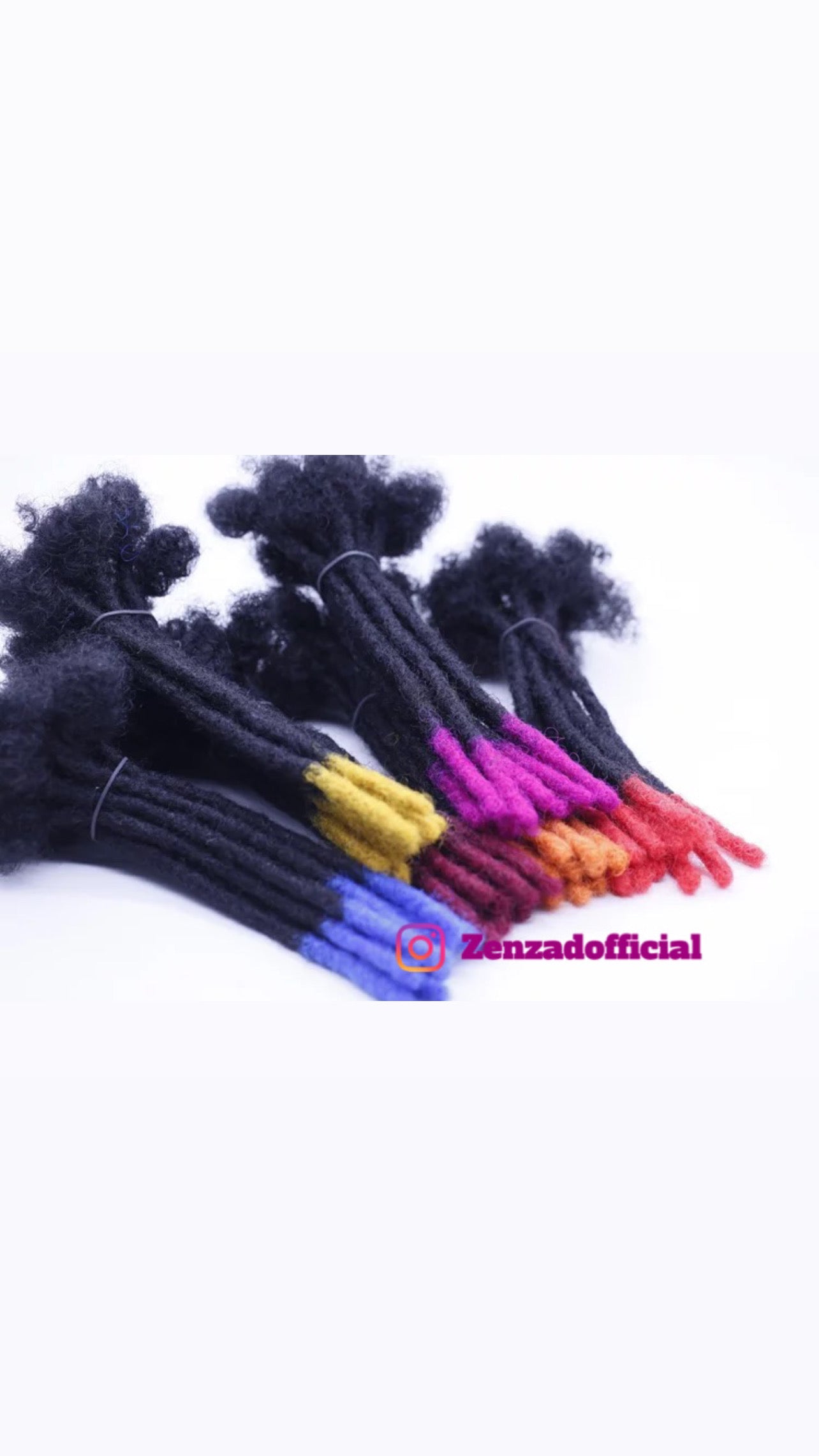 dreads extension 6inch 10 strands